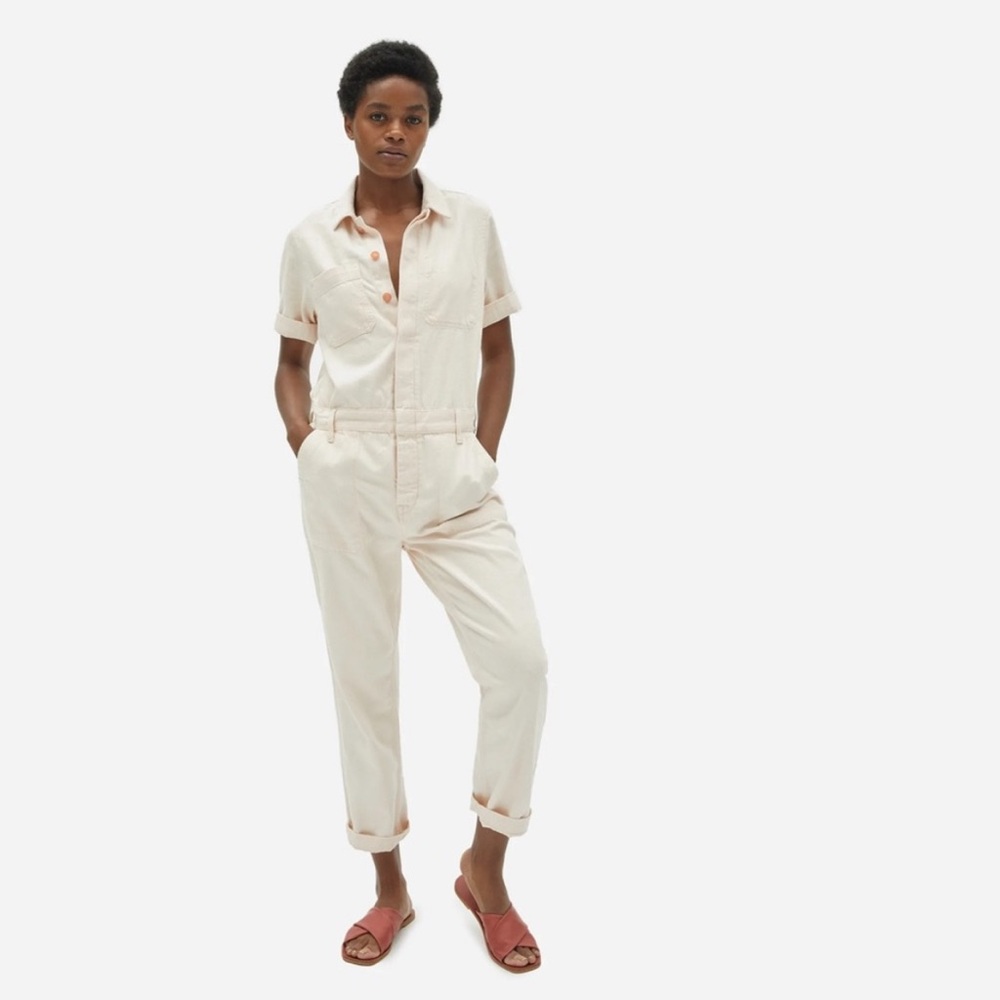 EVERLANE Supersoft Jean Coverall size 2